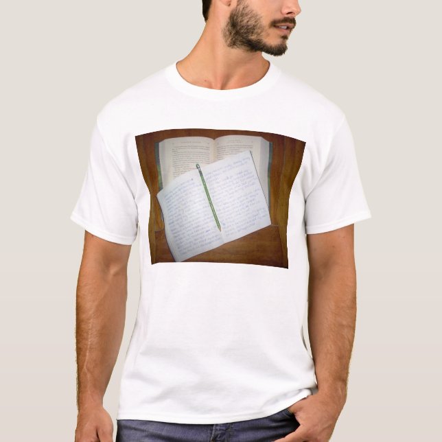 Camiseta lectura y escritura (Anverso)