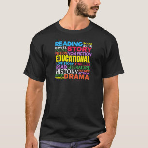 Camiseta Lecturas de amor - Arte de palabras de género