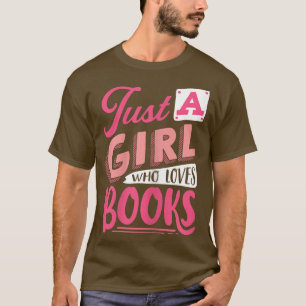 Camiseta Lecturas de libros divertidas, Chicas y amantes de