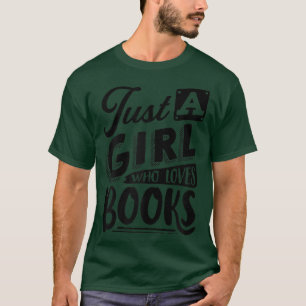 Camiseta Lecturas de libros divertidas, Chicas y amantes de