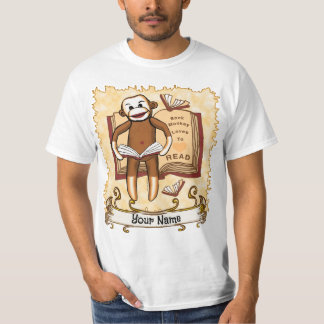 Camiseta Lecturas de mono de sock
