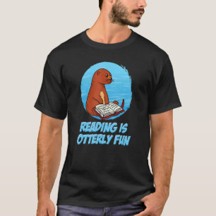 Camiseta Lecturas de orugas marinas de libro zoológico
