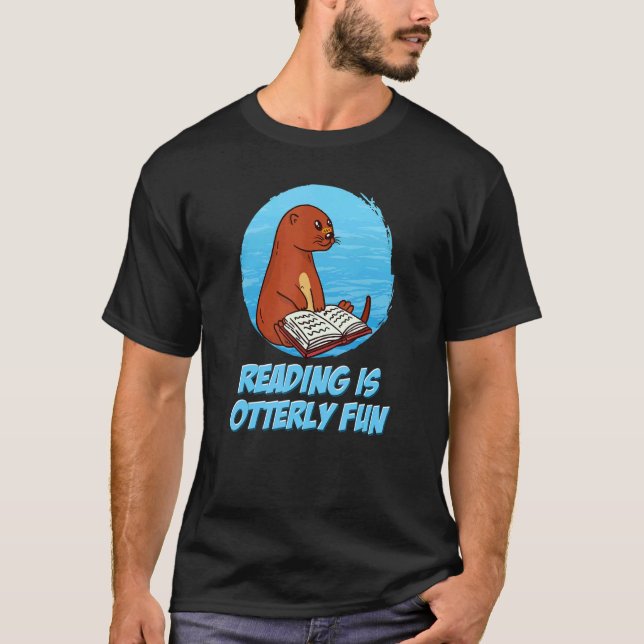 Camiseta Lecturas de orugas marinas de libro zoológico (Anverso)