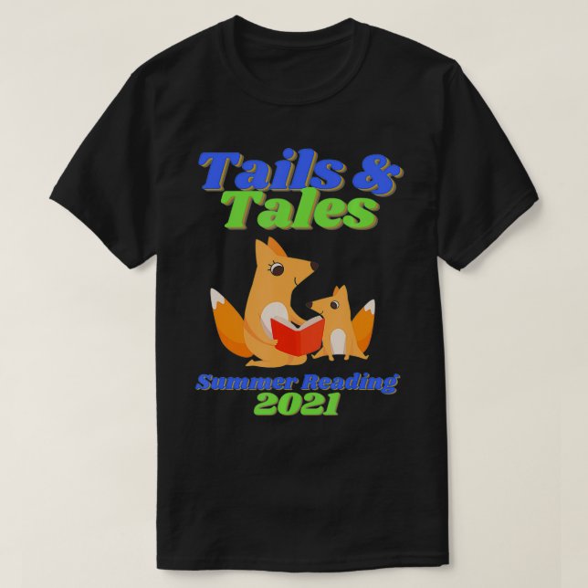 Camiseta Lecturas de verano 2021 para familia Libr (Diseño del anverso)