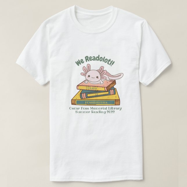 Camiseta Lecturas de verano de OFML 2022 (Diseño del anverso)
