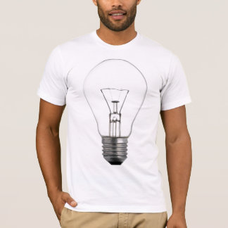 Camiseta LED de lámpara incandescente