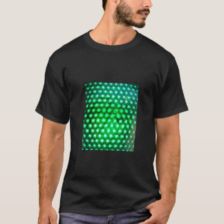 Camiseta LED-verde-luces948 DISCO BALL VERDE NEON LUCES F