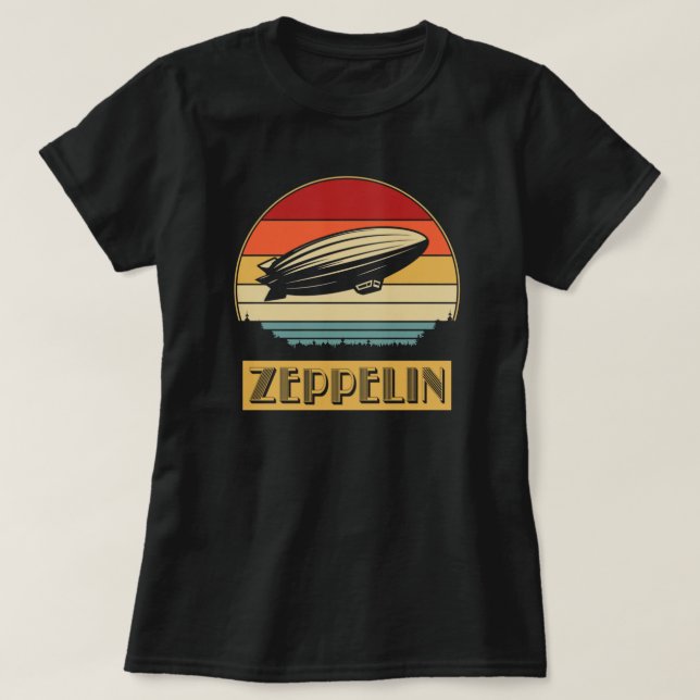 Camiseta Led Zepelin (Diseño del anverso)