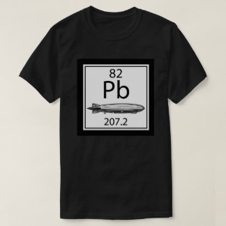 Camiseta Led Zeppelin Tabla Periódica Número Atómico Led