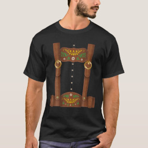 Camiseta Lederhosen Oktoberfest Festival Alemán Vestido