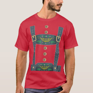 Camiseta Lederhosen Suspenders Oktoberfest Bavarian Munich