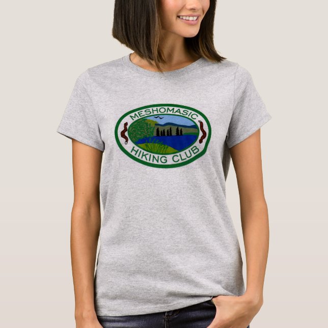 Camiseta "Ledge" de la Meshomasia Hiking Club Wome (Anverso)