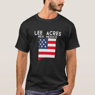 Camiseta Lee Acres EE. UU. Estado América Viajar Nuevo Mexi