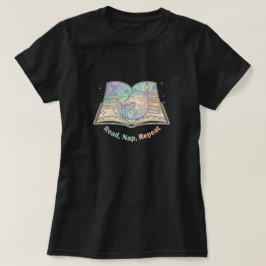 CAMISETA LEE, DORMIR, REPETIR