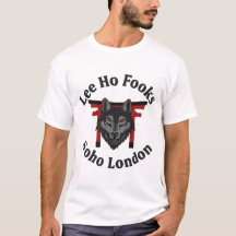 Camiseta Lee Ho Fooks con logo de lobo