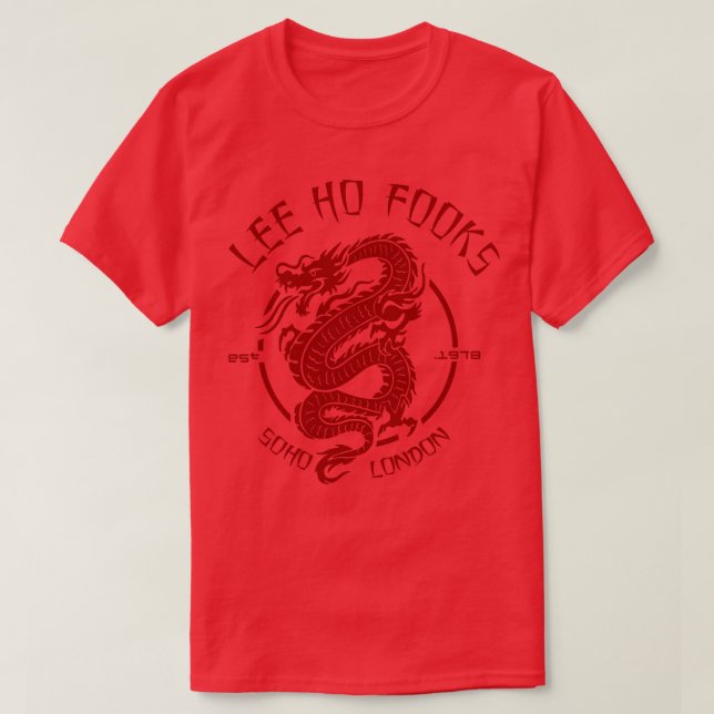 Camiseta lee ho fooks dragon TShirt (Diseño del anverso)
