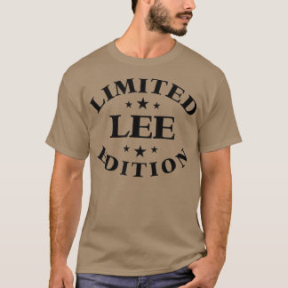 Camiseta Lee Limited EditionFunny Personalized Lee T-Shirt