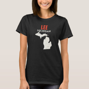 Camiseta Lee Michigan Estados Unidos Estados Unidos Viajes