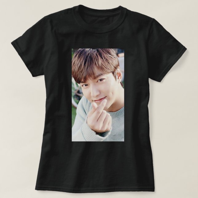 Camiseta lee min ho love (Diseño del anverso)