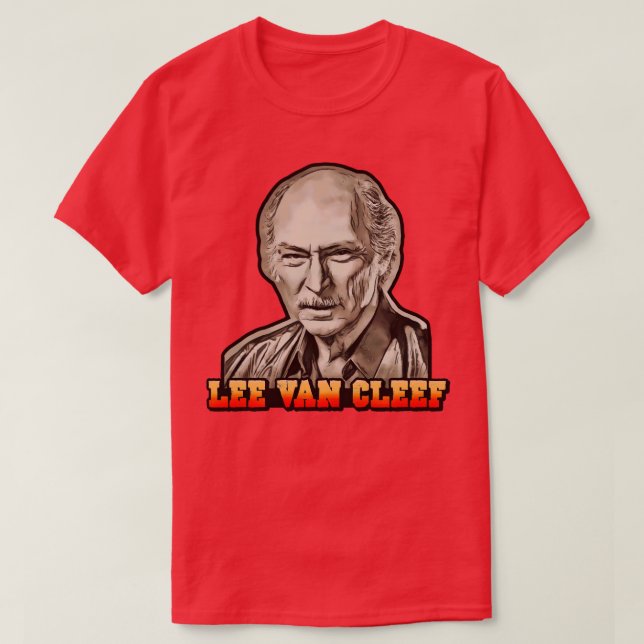 Camiseta Lee Van Cleef (Diseño del anverso)