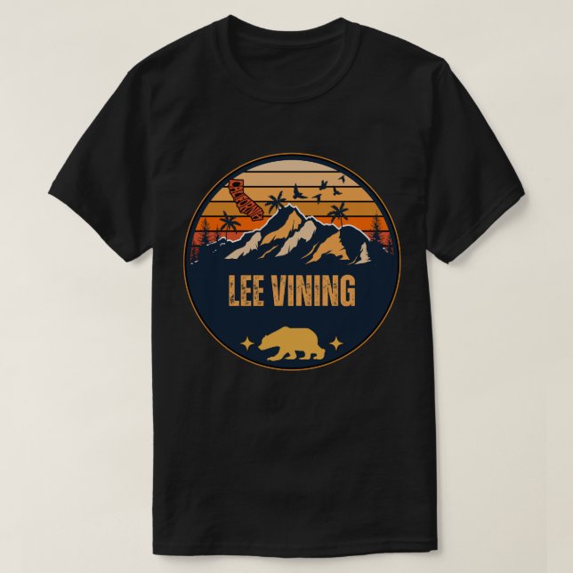 Camiseta Lee Vining, California (Diseño del anverso)