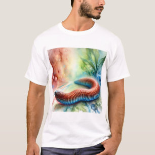Camiseta Leech in watercolor 200924AREF123 - Watercolor