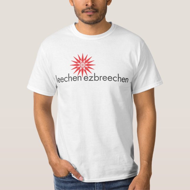 Camiseta leechen ezbrechen (Anverso)