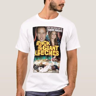 Camiseta Leeches gigantes/Bodas reales