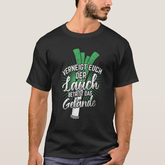 Camiseta Leek Step Das Terrain Training Fitness Leek (Anverso)