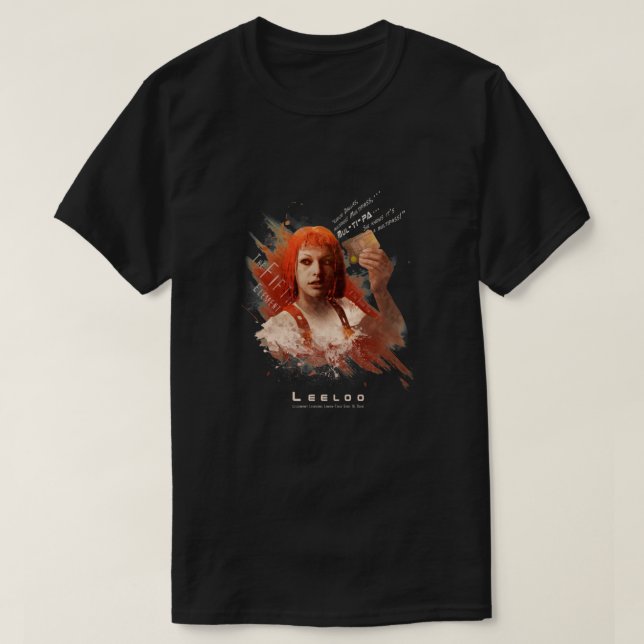 Camiseta Leeloo Dallas, niños multipass (Diseño del anverso)