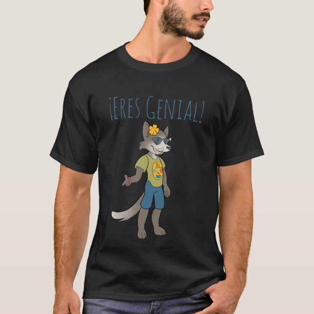 Camiseta LeeLuu - El loba Versátil (Anverso)