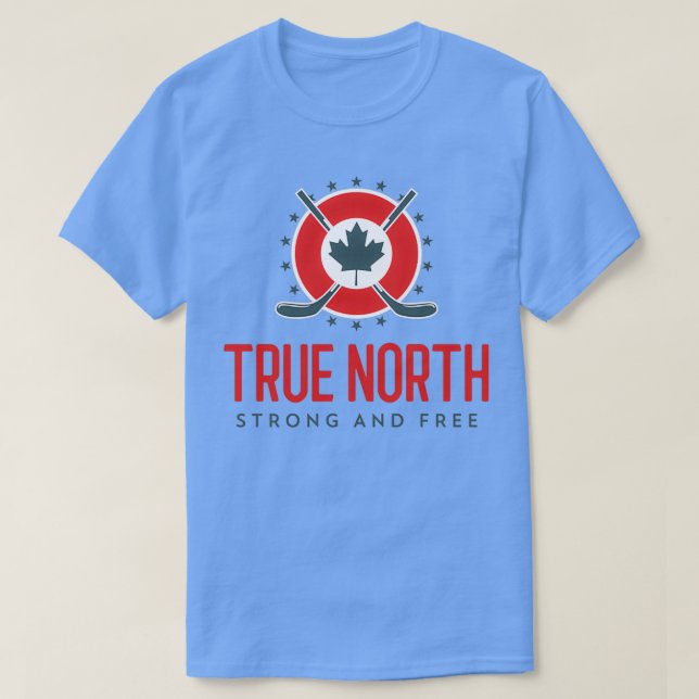 Camiseta Leer de arce canadiense de hockey sobre hierba y h (Diseño del anverso)