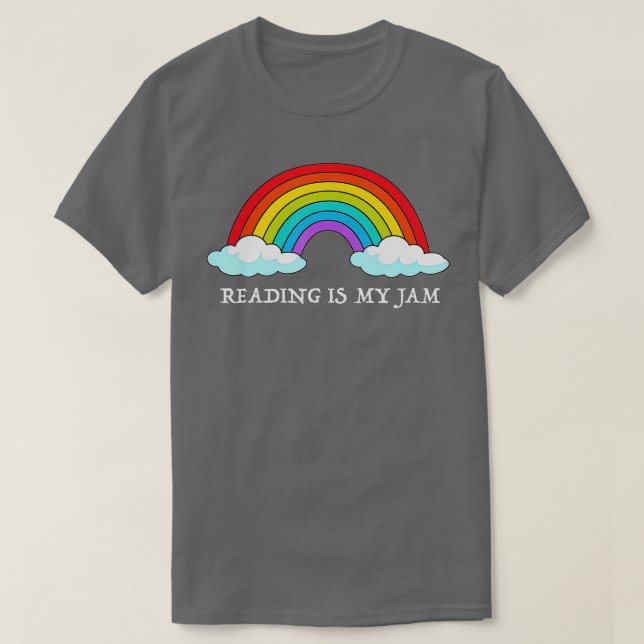 Camiseta Leer el leopardo arcoiris de la profesora Reading  (Diseño del anverso)