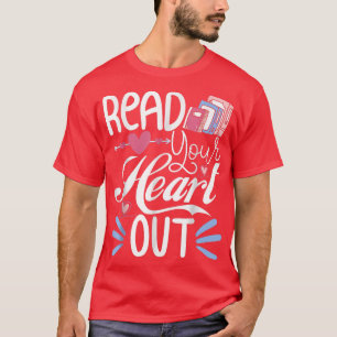 Camiseta Leer el libro de lectura de profesores de The Hear