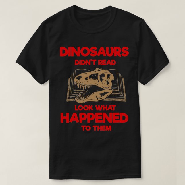 Camiseta Leer el regalo de biblioteca de libros de gusanos  (Diseño del anverso)