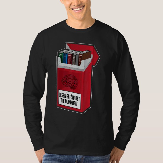 Camiseta Leer En Riesgo De Dummy (Anverso)