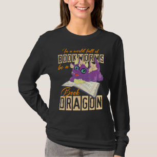 Camiseta Leer En Un Mundo Lleno De Bookwors Ser Un Libro Dr