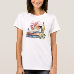 Camiseta Leer entre los vinos