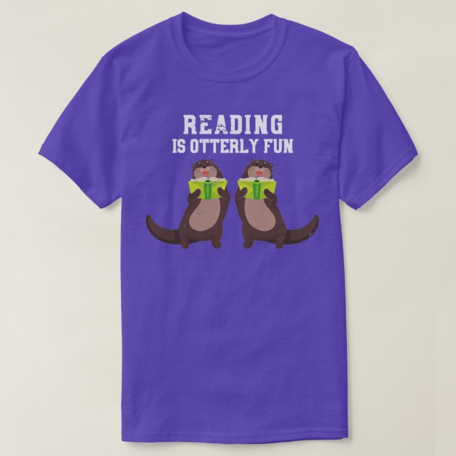 Camiseta Leer es completamente divertido (Diseño del anverso)