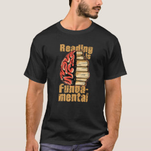 Camiseta Leer es fundamental para la literatura geek litro