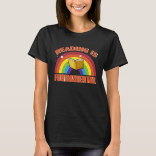 Camiseta Leer es fundamental para la poesía Bookworm y el l