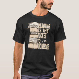 Camiseta Leer es la entrada al conocimiento