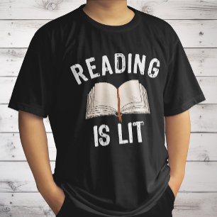 Camiseta Leer es ligero - literatura leyendo libros Vintage