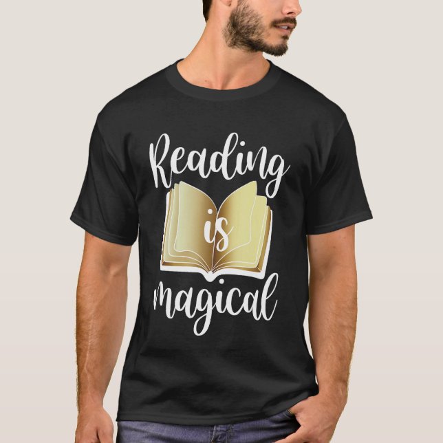 Camiseta Leer es mágico (Anverso)