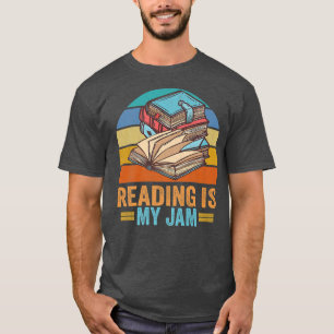 Camiseta Leer es mi amante de los libros graciosos de Jam R