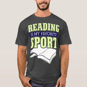 Camiseta Leer es mi deporte favorito