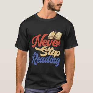 Camiseta Leer es mi deporte favorito nunca dejar de leer Pu