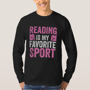 Camiseta Leer es mi favorito para los amantes de los libros