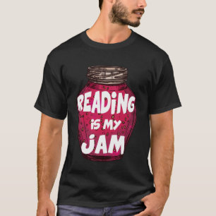 Camiseta Leer es mi Jam Bookworm Pun Graphic Kids
