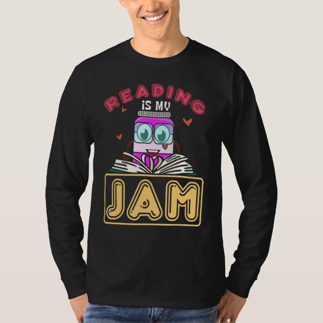 Camiseta Leer es mi Jam Bookworm Writer 1 (Anverso)